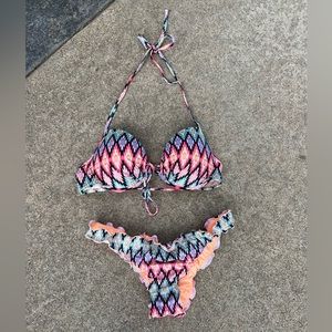 Victoria’s Secret Pink Patterned Bikini